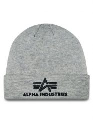 Alpha Industries Czapka 3D Beanie 168910 Szary. Szare rękawiczki męskie Alpha Industries, na zimę, bez wzorów, z materiału. Za 109.99 zł.