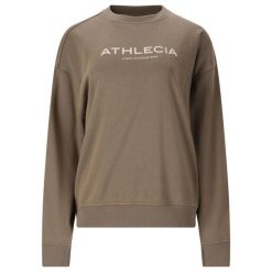 Bluza damska Athlecia Atkins. Brązowe bluzy damskie Athlecia, bez wzorów, na fitness i siłownię. Za 168.00 zł.