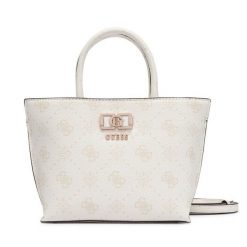Torebka Guess. Białe torebki do ręki damskie Guess, z aplikacjami, bez dodatków. Za 584.99 zł.