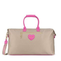 Torba weekendowa Juicy Couture. Brązowe torby podróżne damskie Juicy Couture, bez wzorów. Za 369.99 zł.