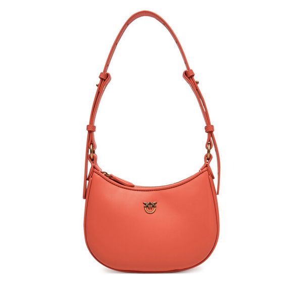 Torebka PINKO. Pomarańczowe torebki do ręki damskie Pinko, bez wzorów, klasyczne, bez dodatków. Za 599.99 zł.