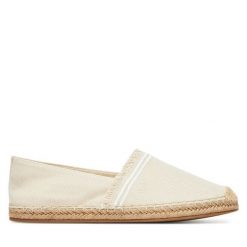 Espadryle Tommy Hilfiger. Brązowe espadryle damskie Tommy Hilfiger, bez wzorów, bez obcasa, bez zapięcia. Za 209.99 zł.
