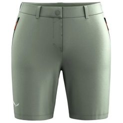 Damskie spodenki kompresyjne Salewa Puez Talvena DST. Czerwone szorty damskie Salewa, na lato, s, bez wzorów, z materiału, klasyczne, z standardowym stanem. Za 340.00 zł.