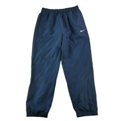 Second life - Nike spodnie dresowe męskie - Jak nowy. Niebieskie spodnie sportowe męskie Nike, l, bez wzorów, z dresówki, do biegania. Za 127.76 zł.