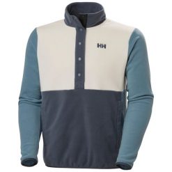 Bluza Helly Hansen Daybreaker Snap. Niebieskie bluzy męskie Helly Hansen, m, bez wzorów, bez kaptura. Za 355.50 zł.
