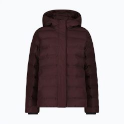 Kurtka ocieplana damska CMP 35K3666 Fix Hood. Fioletowe kurtki damskie CMP, m, bez wzorów, z materiału, z kapturem. Za 449.99 zł.