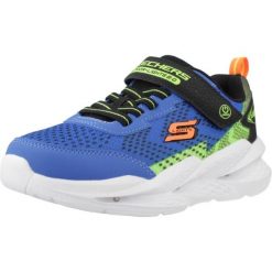 Buty SKECHERS METEOR LIGHTS Niebieski. Niebieskie trekkingi męskie Skechers, trekkingowe. Za 188.99 zł.