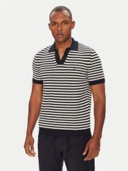 Tommy Hilfiger Polo MW0MW39531 Granatowy Regular Fit. Niebieskie koszulki polo męskie Tommy Hilfiger, m, bez wzorów, z syntetyku, bez ramiączek. Za 359.99 zł.