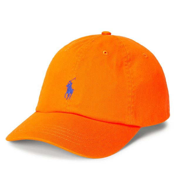 Czapka z daszkiem Polo Ralph Lauren. Brązowe czapki i kapelusze damskie Polo Ralph Lauren, bez wzorów. Za 249.99 zł.