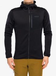 Bluza z kapturem Rab Ascendor Hoody. Czarne bluzy męskie RAB, m, bez wzorów, z materiału, z kapturem. Za 588.49 zł.