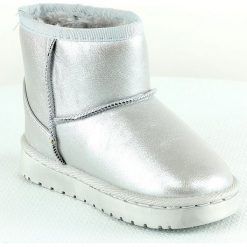 Botki w kolorze srebrnym. Botki dziewczęce marki Rock & Joy. W wyprzedaży za 77.95 zł.