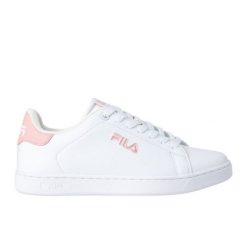 Buty Fila Courtbay Linear FFW0527 13394 białe. Białe obuwie sportowe damskie bez wzorów, z gumy. Za 297.54 zł.