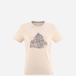 Koszulka damska z długim rękawem Millet Cimaï Collab Ts Ss. Brązowe t-shirty damskie Millet, xl, bez wzorów, z bawełny, bez kołnierzyka. W wyprzedaży za 106.25 zł.