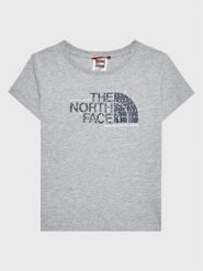 The North Face T-Shirt Graphic NF0A7X5B Szary Regular Fit. Szare t-shirty dla chłopców The North Face, bez wzorów, z syntetyku, bez ramiączek. Za 79.99 zł.