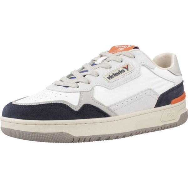 Tenisówki Victoria Model 8800124v Kolor Niebieski. Białe trampki męskie VICTORIA, bez wzorów, z jeansu, casualowe, bez zapięcia. Za 465.26 zł.