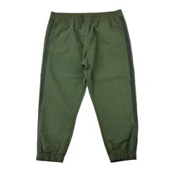 Second life - Adidas spodnie dresowe męskie khaki - Jak nowy. Zielone spodnie sportowe męskie Adidas, l, bez wzorów, z dresówki, do biegania. Za 106.46 zł.
