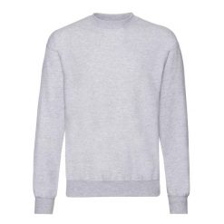 Męska Bluza Rozpinana Classic Heather. Szare bluzy męskie Fruit of the Loom, m, bez wzorów, bez kaptura. Za 62.99 zł.
