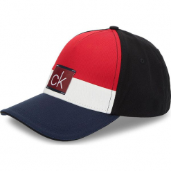 Czapka z daszkiem CALVIN KLEIN JEANS - Clr Blocking Trucker K50K504117 448. Czerwone czapki i kapelusze męskie Calvin Klein Jeans. Za 179.00 zł.