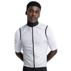 Męska wiatroszczelna kamizelka rowerowa Kolarstwo Siroko V1 Ramaz. Szare kurtki sportowe męskie SIROKO, na zimę, m, bez wzorów, z tkaniny, rowerowe. Za 254.00 zł.