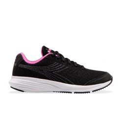 Buty biegowe damskie DIADORA FLAMINGO 5 W 36,5. Czarne obuwie sportowe damskie Diadora, bez wzorów, z bawełny, do biegania. Za 99.99 zł.