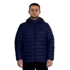 Kurtka puchowa Softee Milano. Czarne kurtki męskie Softee, s, bez wzorów, z poliesteru, bez kaptura. Za 243.99 zł.