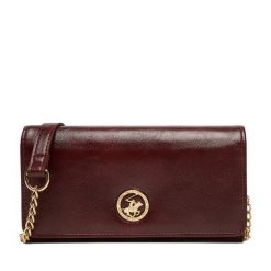 Portfel Beverly Hills Polo Club. Brązowe portfele damskie Beverly Hills Polo Club, bez wzorów. Za 99.99 zł.
