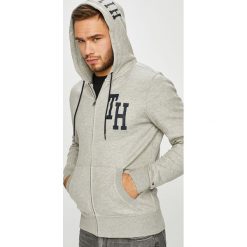 Tommy Hilfiger - Bluza. Szare bluzy męskie Tommy Hilfiger, z nadrukiem, z bawełny. Za 499.90 zł.