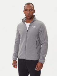 The North Face Polar Glacier NF0A8D0R Szary Regular Fit. Szare bluzy męskie The North Face, l, bez wzorów, z polaru, bez kaptura. Za 349.99 zł.