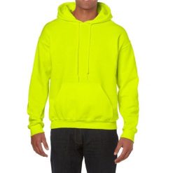 Bluza Z Kapturem Dla Dorosłych Unisex Heavy Blend. Zielone bluzy męskie Gildan, m, bez wzorów, z kapturem. Za 74.99 zł.