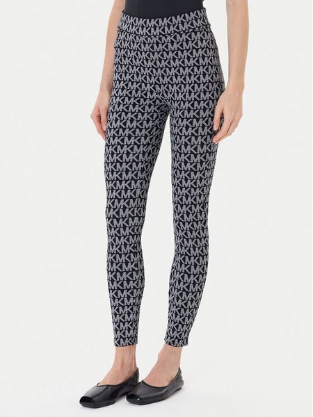 MICHAEL Michael Kors Legginsy MT530WN63M Czarny Slim Fit. Czarne legginsy damskie MICHAEL Michael Kors, m, bez wzorów, z syntetyku. Za 299.99 zł.