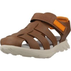 Sandały GEOX J SANDAL AIRADYUM BO Brązowy. Brązowe sandały męskie Geox, ze skóry, bez zapięcia. Za 213.99 zł.