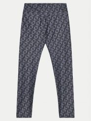 Guess Legginsy J5RB03 MC01P Czarny Regular Fit. Czarne legginsy dla dziewczynek Guess, z aplikacjami, z syntetyku. Za 99.99 zł.