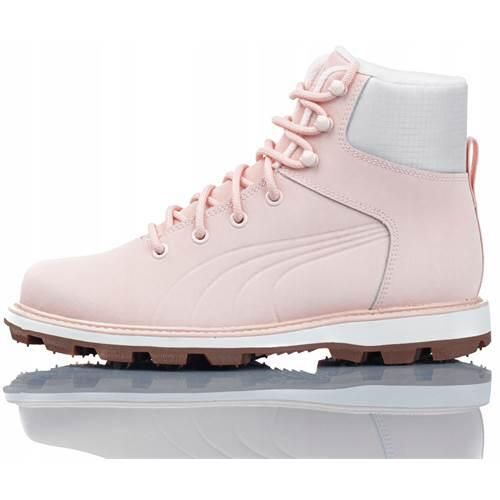 Buty do chodzenia damskie Puma Desierto. Czerwone obuwie sportowe damskie Puma, bez wzorów, z materiału, trekkingowe. Za 279.80 zł.