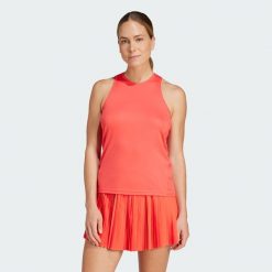 Koszulka Club Tennis Climacool Tank. Białe koszulki sportowe damskie Adidas, xl, bez wzorów, bez kołnierzyka, bez ramiączek, tenisowe, climacool (adidas). Za 149.00 zł.