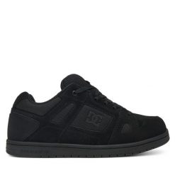 Sneakersy DC. Czarne trampki i tenisówki chłopięce DC, bez wzorów, bez zapięcia. Za 219.99 zł.
