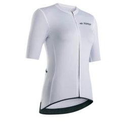 Koszulka rowerowa SUPREMO Lady, biała. Białe koszulki sportowe damskie GIST, bez wzorów, bez kołnierzyka, bez ramiączek, rowerowe. Za 399.00 zł.