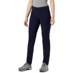 Damskie spodnie turystyczne Columbia Anytime Casual Pull On. Niebieskie spodnie sportowe damskie Columbia, xs, bez wzorów, z elastanu, trekkingowe. W wyprzedaży za 241.00 zł.