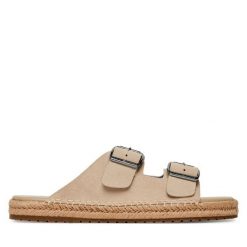 Klapki Tommy Hilfiger. Brązowe klapki męskie Tommy Hilfiger. Za 208.99 zł.