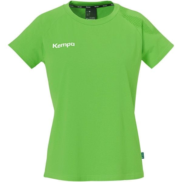 Koszulka damska Kempa Core 26. Zielone t-shirty damskie Kempa, l, bez wzorów, z materiału, bez kołnierzyka. Za 127.50 zł.