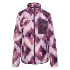 Damska Bluza Polarowa Cloyne. Fioletowe bluzy damskie ELBRUS, na zimę, bez wzorów, z polaru, bez kaptura. Za 217.99 zł.