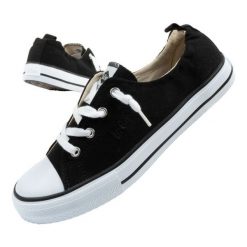 Buty Lee Cooper trampki damskie czarne LCW-25-02-3299L. Czarne trampki i tenisówki damskie bez wzorów, z gumy, klasyczne, bez zapięcia. Za 180.02 zł.