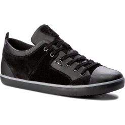 Trampki GEOX - U Smart A U74X2A 022PG C9999 Black. Czarne trampki męskie Geox, z materiału. W wyprzedaży za 279.00 zł.