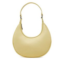 Torebka Pieces. Żółte torebki do ręki damskie Pieces, bez wzorów, klasyczne, bez dodatków. Za 89.99 zł.