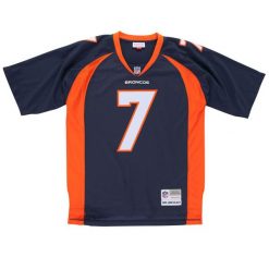 Koszulka Nfl Denver Broncos John Elway. Niebieskie koszulki sportowe męskie Mitchell & Ness, bez wzorów, bez kołnierzyka, bez ramiączek, do piłki nożnej. Za 676.50 zł.