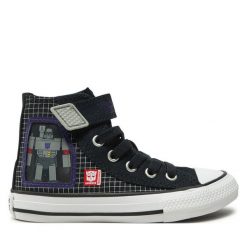 Trampki Converse. Czarne trampki i tenisówki chłopięce Converse, bez wzorów, retro, bez zapięcia. Za 179.99 zł.