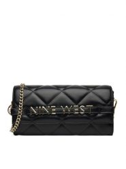 Nine West Torebka GLAR2 Czarny. Czarne torebki do ręki damskie Nine West, bez wzorów, z materiału, wizytowe, bez dodatków. Za 199.99 zł.