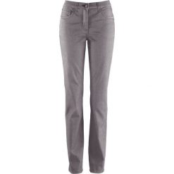 Dżinsy "Superstretch" STRAIGHT bonprix dymny szary. Jeansy damskie marki bonprix. Za 109.99 zł.