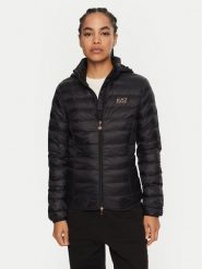EA7 Emporio Armani Kurtka przejściowa 6DTB28 TNGPZ 0210 Czarny Regular Fit. Czarne kurtki damskie EA7 Emporio Armani, s, bez wzorów, z syntetyku, bez kaptura. Za 719.99 zł.