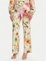 Guess Spodnie materiałowe W5GB46 WG4G0 Kolorowy Regular Fit. Spodnie materiałowe damskie Guess, xs, z aplikacjami, z materiału. Za 299.99 zł.