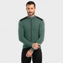 Męska termoaktywna koszulka rowerowa Kolarstwo Siroko SRX M4 Volta. Czarne bluzy męskie SIROKO, na jesień, m, bez wzorów, bez kaptura. Za 466.00 zł.